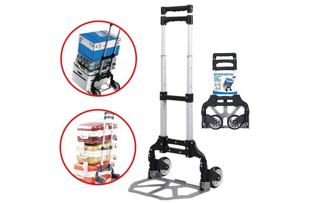 тележка складная 75кг тачка арава