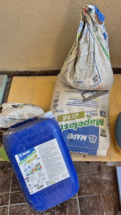 Vand mapelastic, hidroizolatie