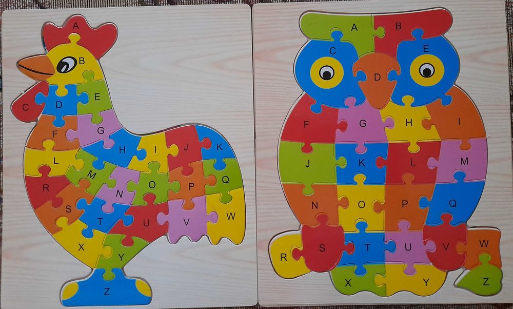 Дървени пъзели в отлично състояние