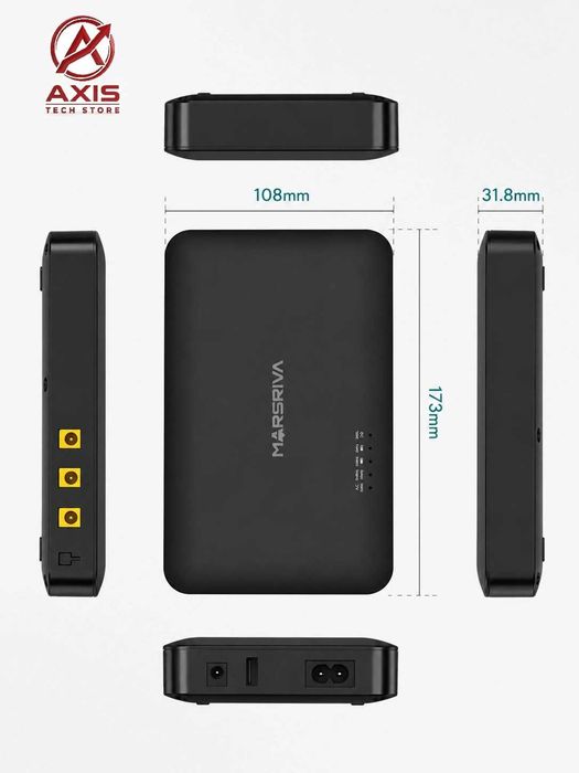 Mini UPS Marsriva KP1 EC для роутера — Интернет работает без света!