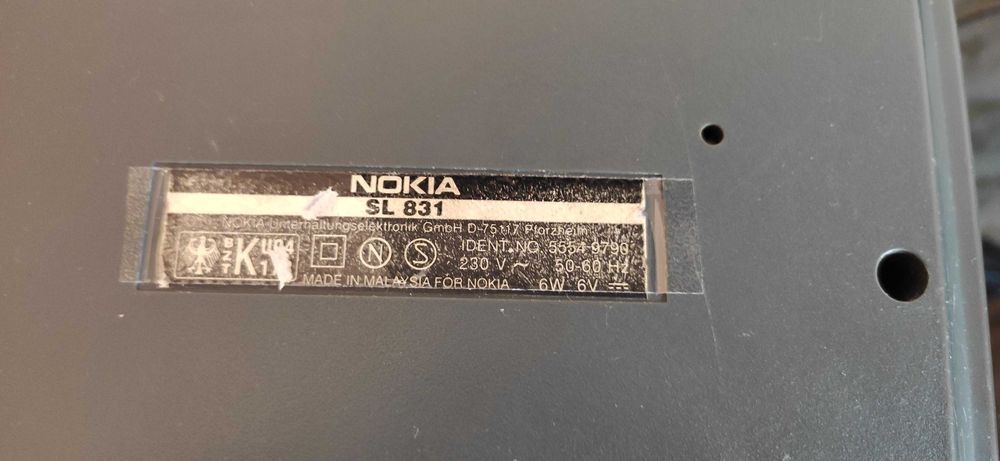 Ретро - Nokia SL 831- переносной магнитофон