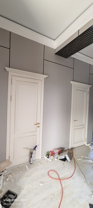 Установка дверей Есік орнатыу