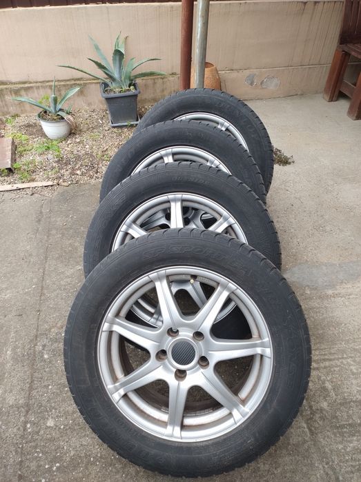 Vând  roți complete 5x112 R16