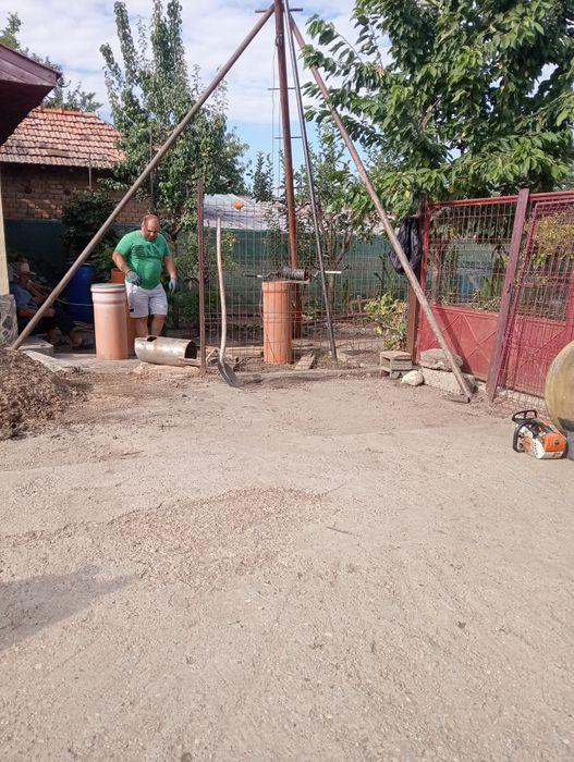 Foraje puțuri apă.