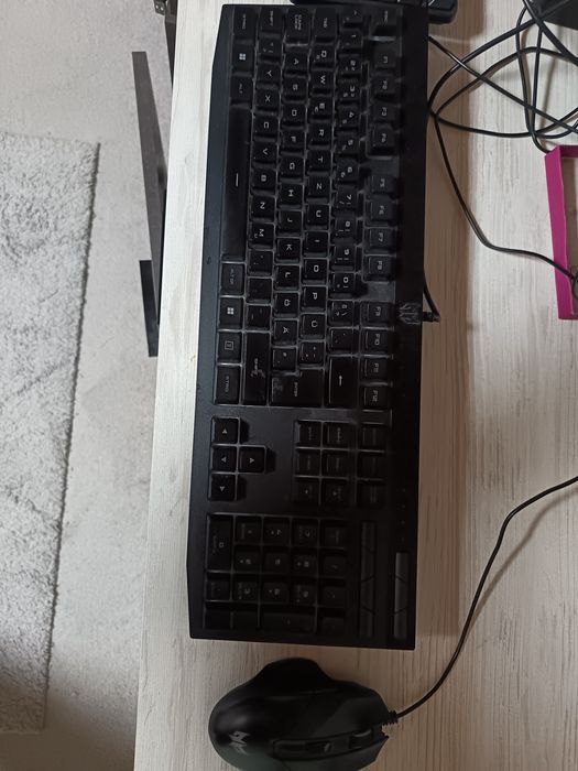 Гейминг клавиатура и мишка ( комплект)