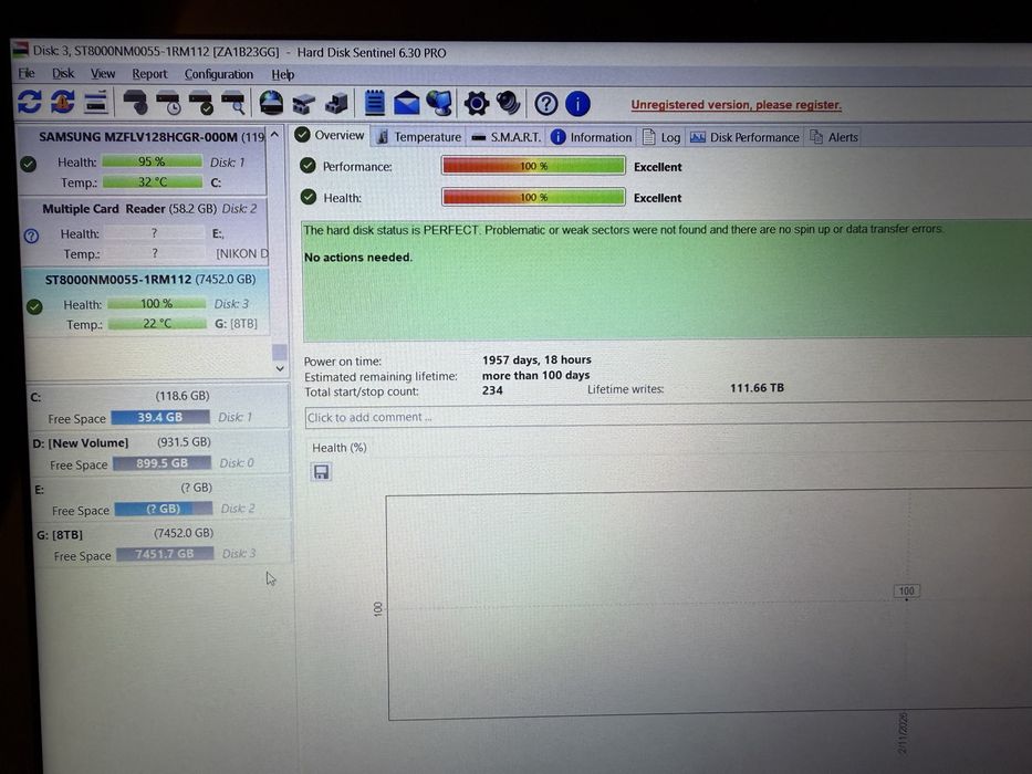 HDD Segate Exos 8TB - Stare Excelenta