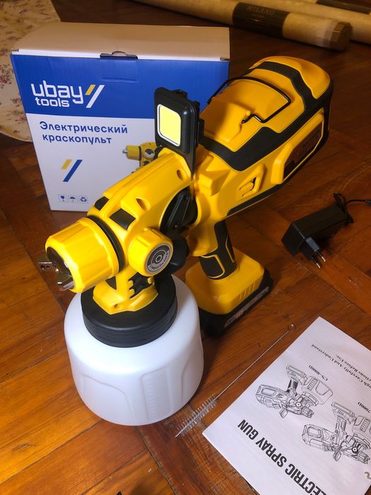 Краскопульт с подсветкой