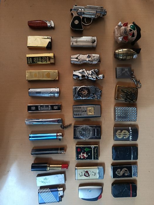 Продам разные зажигалки железные