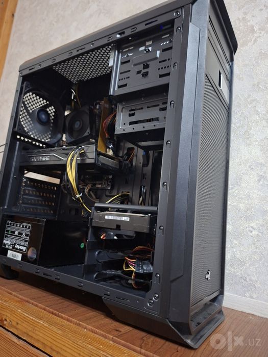 Gaming case tayyor holatda