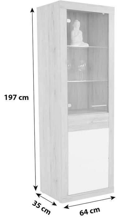 Vând Mobilier living, comodă de televizor/Vitrină