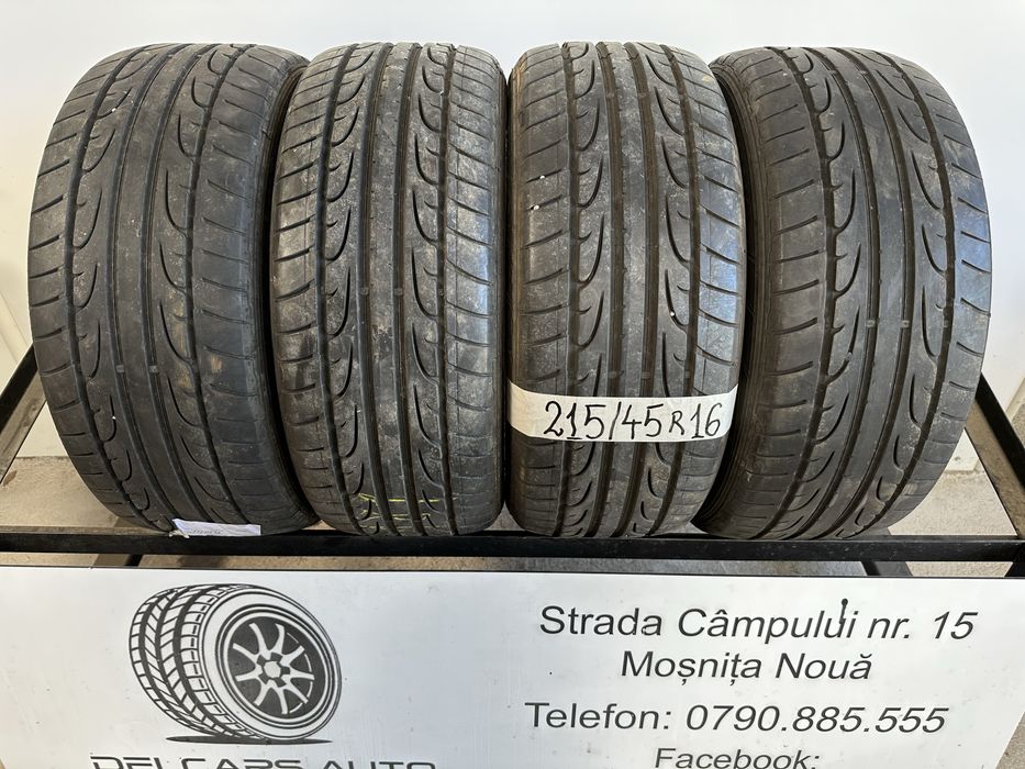 Set anvelope 215/45 R16 Dunlop vară