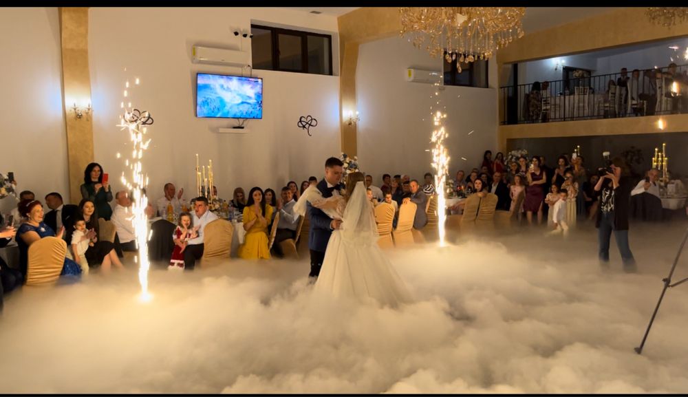 Platforma 360/cabina foto/artificii/fum greu