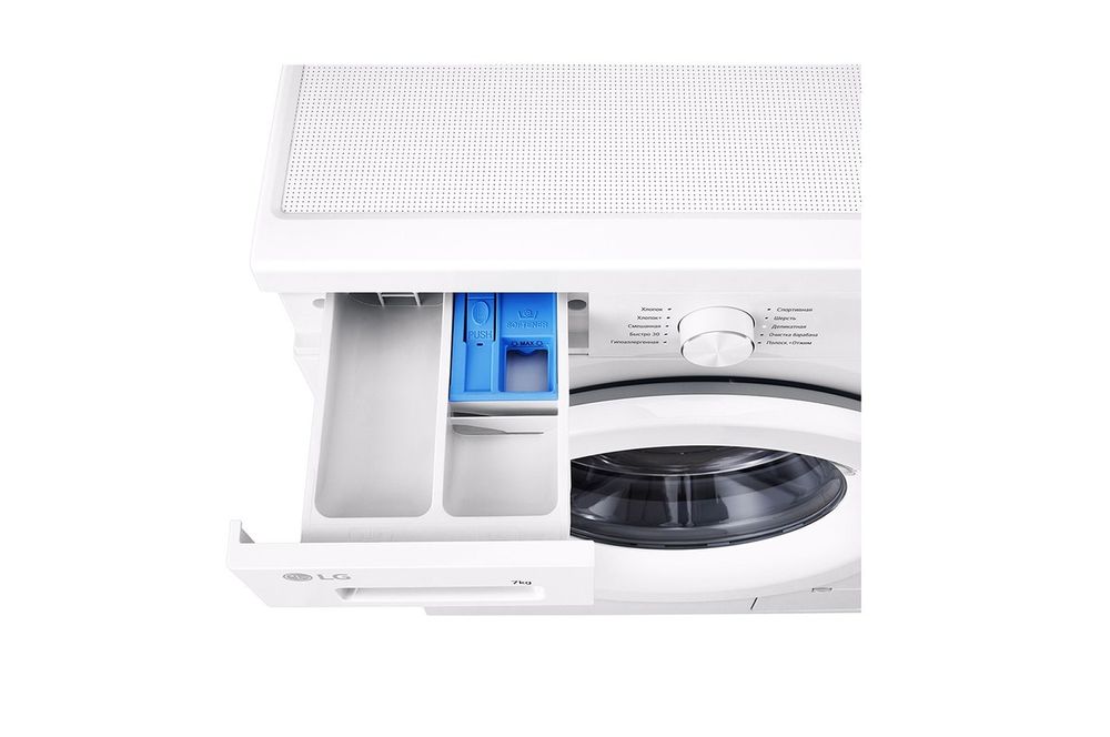 Стиральная машина LG F2Y1HS3W AI DD™, Белый