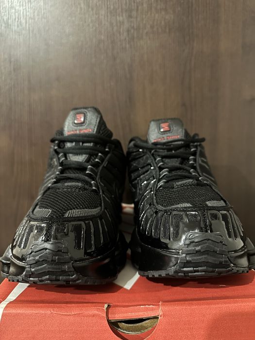 Nike Shox TL Black/Max Orange - 40,41,42,43,44,45,46