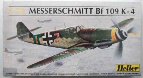 Сборная модель самолета Мессершмитт Bf 109 K-4 (Heller 1:72)