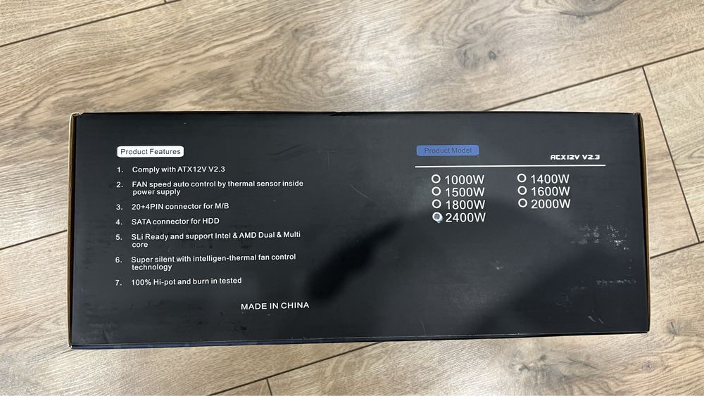 Блок питания 2400w