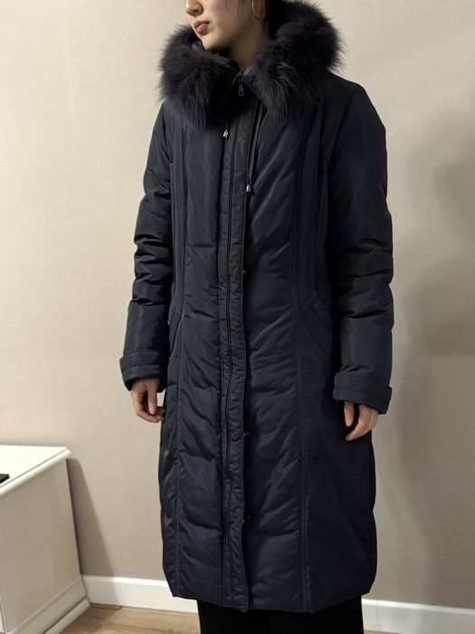 пуховик с капюшоном