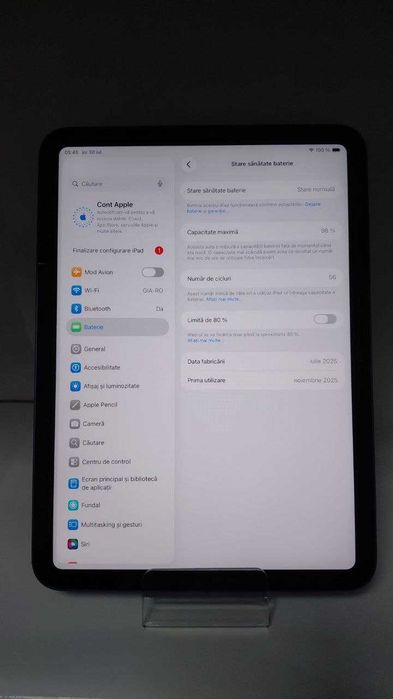 IPAD A16, 128GB,SANATATE BATERIE 98%/Fin X Amanet cod 136650