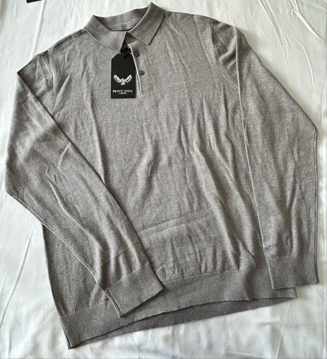 Мужской легкий пуловер