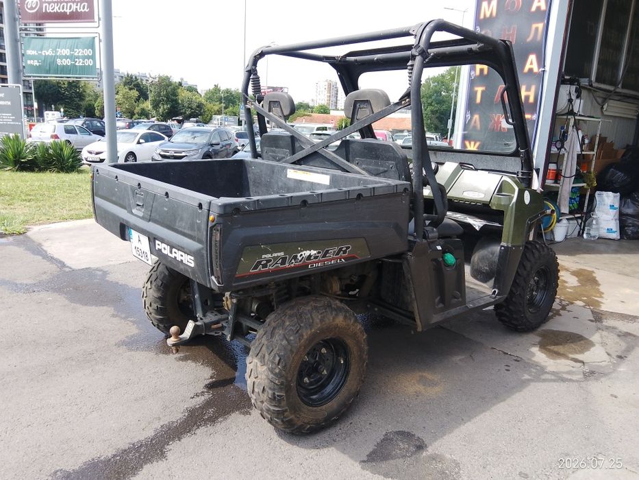 Utv Polaris Ranger 4x4 ,Diesel, Automatic,2015 година,Регистрация