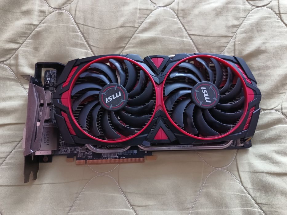 Видеокарта MSI RX 570 Armor 8GB OC