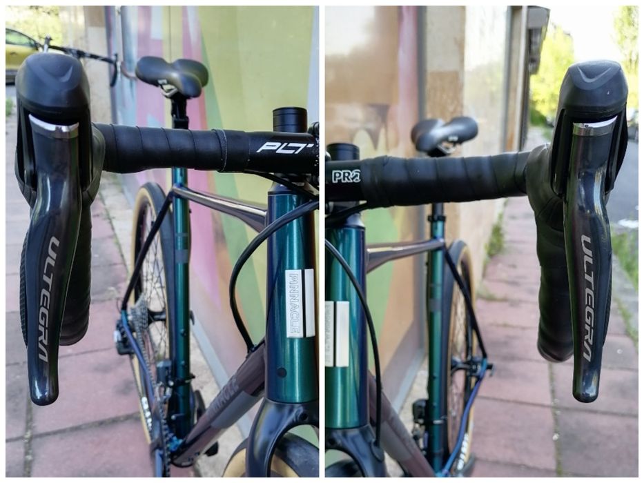 Гравел Велосипед Pinnacle Arkose* Ultegra Di2 2x11*28/57*Power Meter*Като Нов