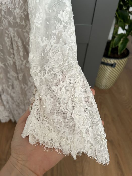Rochie mireasa/nunta Ersa Atelier, dantela frantuzeasca