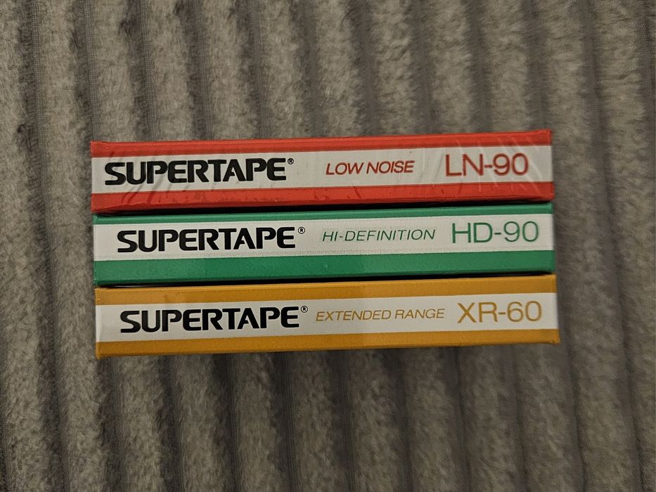 3 Casete Audio SUPERTAPE