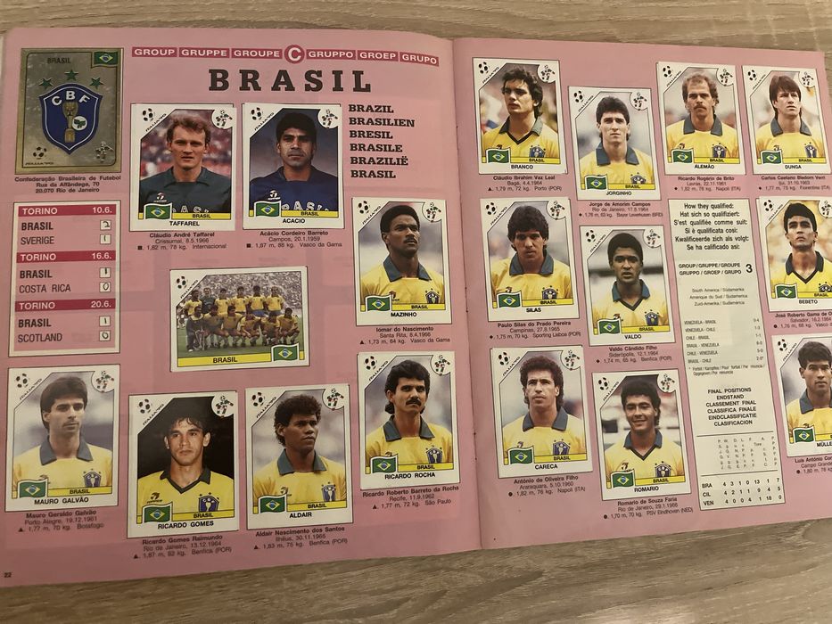 Албум на Panini FIFA WORLD CUP 1990