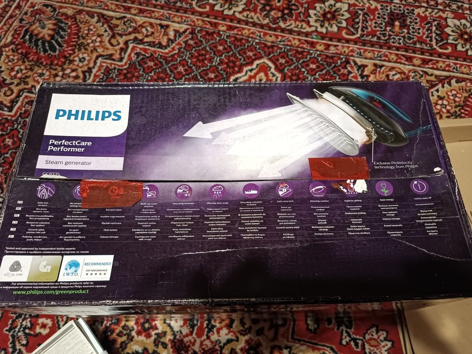 Продам парогенератор Philips GC8735