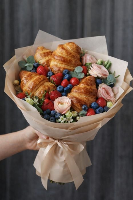 Съедобные букеты на заказ