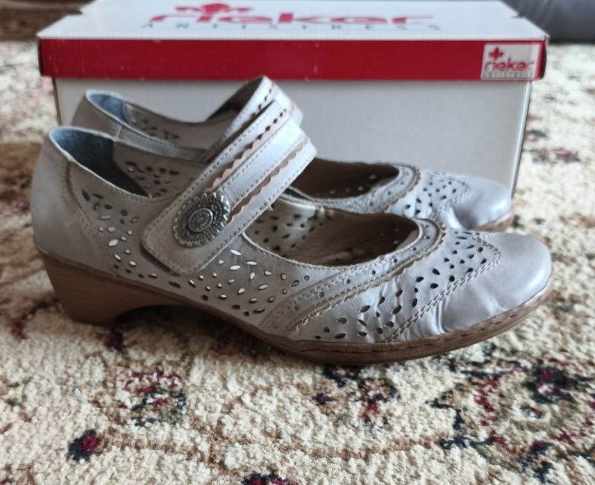 Туфли женские кожаные Rieker