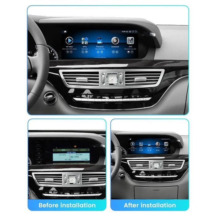 Navigatie Android  Mercedes S class W221  ntg 3.5 sau ntg 3