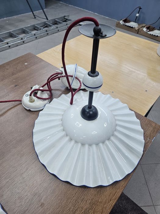 Lampa din ceramica cu contragreutate