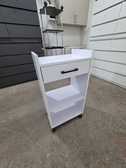 Лучшая цена на Тумба Тележка помощница этажерка для салона красоты пар