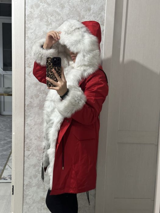 Продается Парка новый мех кролик