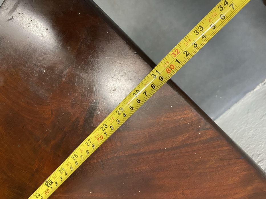 Викториански стил конзолна маса за карти махагон England 1950–1960