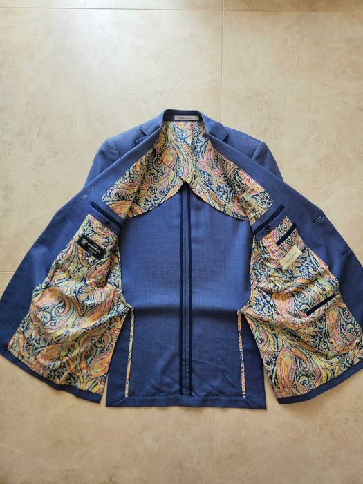 Sacou Louis Purple matase si lana