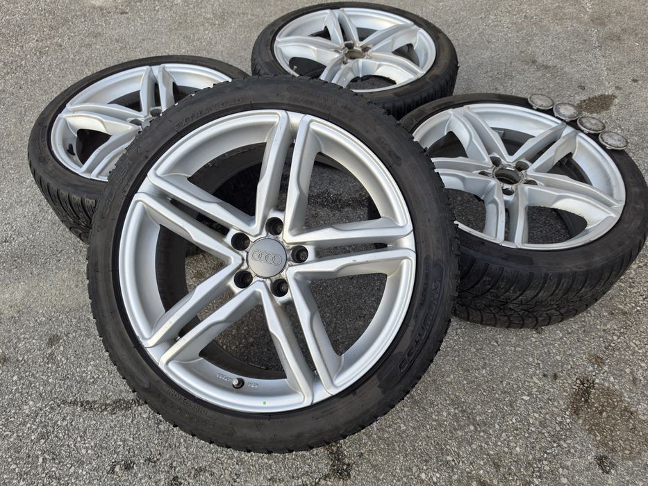 5х112/18 с гуми Ауди Мерцедес Шкода Фолксваген Сеат 5x112/18 Mercedes Audi VW Skoda