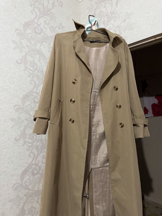 Тренч ұзындау 46-48 болады