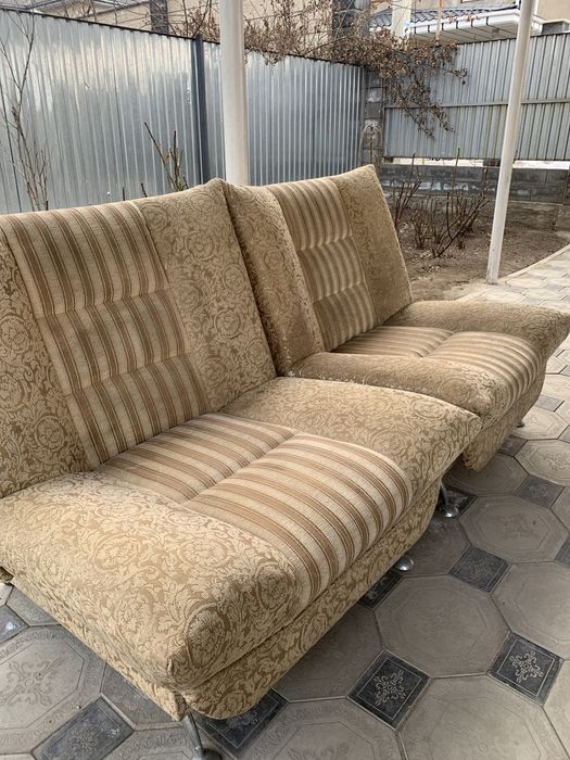 Диван раскладной, 2 кресло раскладные