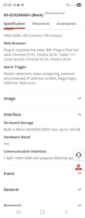 Camera IP Ds-2cd2t43g0-l
