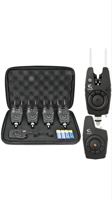 Set 4 avertizori + statie Baracuda Wireless RF1688 (NOU/SIGILAT)