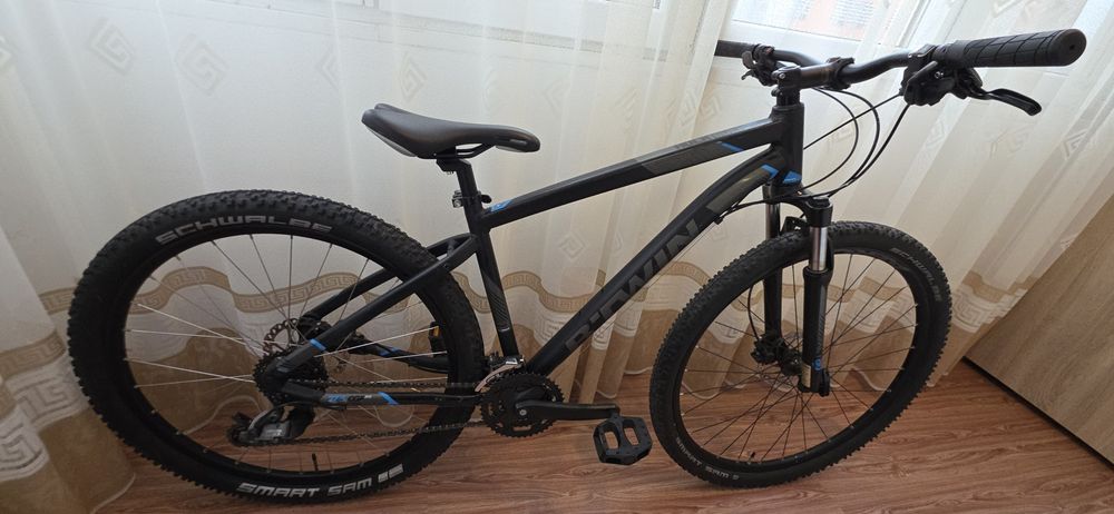 Bicicleta Rockrider B’Twin 520 size M frâne hidraulice Schwalbe Smart