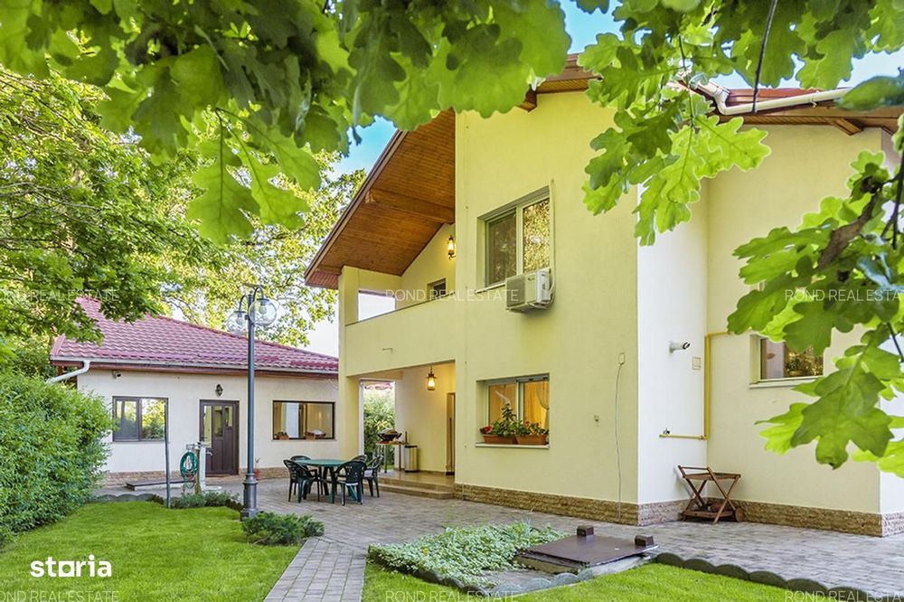 Vilă P+1 cu casă de oaspeți, la marginea pădurii, disponibila imediat