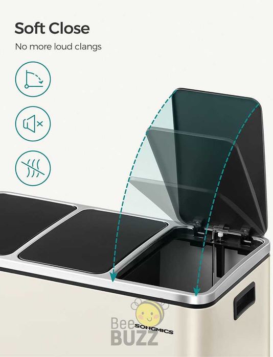 Кошове за разделно събиране на отпадъци тройни - Разпродажба