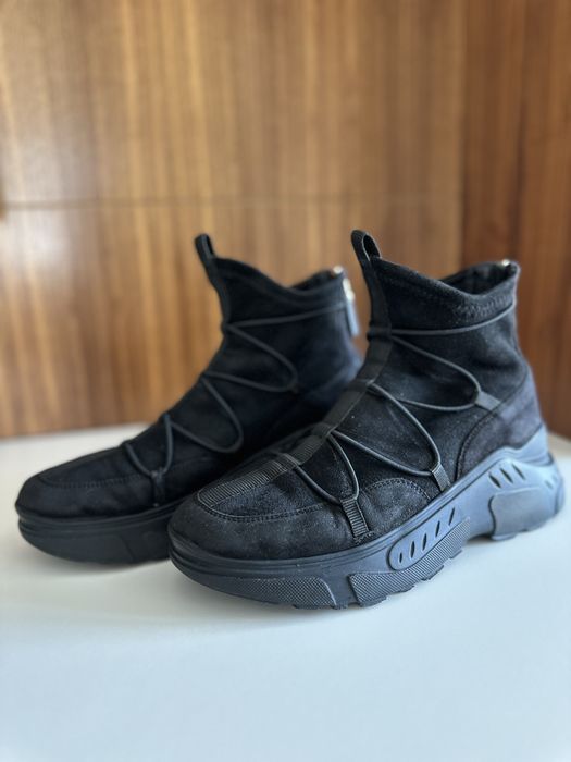 Sneakersi  Anna Cori negri, mărimea 37