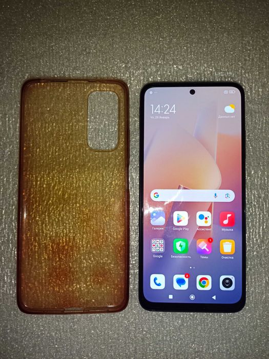 ZTE Blade 128GB Озу 4+4GB упаковка, чехол