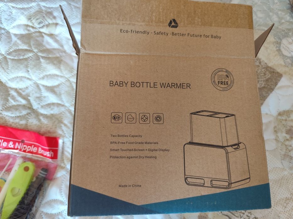 Нагревател за бебешки шишета, пюрета и стелиризатор