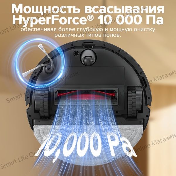 Робот-Пылесос Roborock S8 Pro (Русская Версия), Двойная Система Защиты